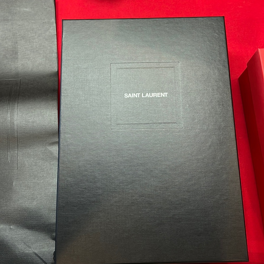 Saint Laurent box and bag